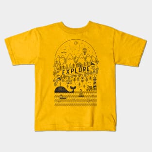 EXPLORE Kids T-Shirt